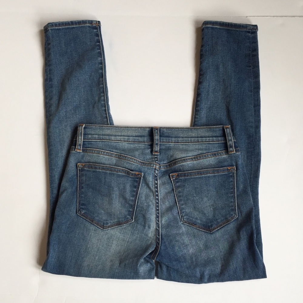 💕HP💕J Crew Skinny Crop Blue Jeans - Picture 3 of 8